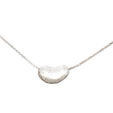 Original designs copyrighted by elsa peretti. Tiffany Co Elsa Peretti Bean Design Silver Pendant Necklace Tiffany Co Tlc