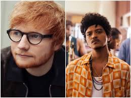 Bruno mars is an american singer and record producer. Ed Sheeran Bruno Mars Collab Coming Soon One Music Ph