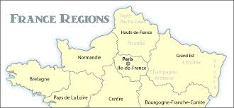 Region ile de france map region grand est map. France Regions Map Wandering France