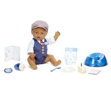 Baby born is a brand of zapf creation ag. Baby Born Interactive Boy Baby Doll Party Theme Blue Eyes With 9 Ways To Nurture Eats Drinks Cries Sleeps Bathes And Wets Walmart Com Walmart Com