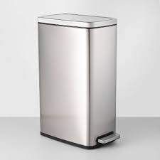Nine stars stainless steel 13.2 gallon motion sensor trash can. Kitchen Trash Cans Target