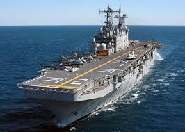 Huntington Ingalls Wins 2 38 Billion Contract For New Amphibious Assault Flagship Gcaptain Aircraft Carrier Us Navy Ships Saipan