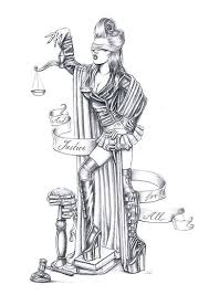 Her attributes are a blindfold, scales, and a sword.she often appears as a pair with prudentia. 13 Justice Tattoos Designs