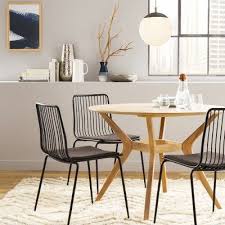 2pk Bowden Faux Leather And Metal Dining Chair With Black Leg Caramel Project 62 Target Wire Dining Chairs Metal Dining Chairs Dining Chairs