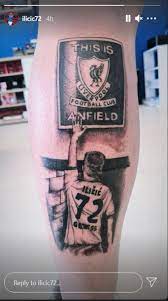 Josip ilicic has 10 assists after 38 match days in the season 2020/2021. Ilicic Reveals Liverpool Tattoo Football Italia