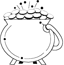 Black And White Pot Clipart Free Pot Of Gold Clipart Free Clip Art Clip Art St Patricks Day Clipart
