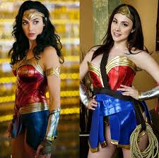 Gal Gadot and Chanel Preston as Wonder woman | Scrolller