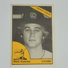 1977 TCMA Cedar Rapids Giants #20 MARK KUECKER (C)