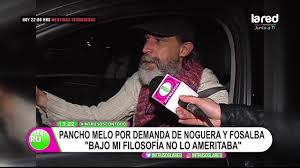 56, born 6 march 1965. Pancho Melo Critica Demanda De Amparo Noguera Y Alejandra Fosalba A Tvn