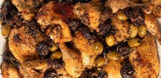 Chicken Marbella Updated Recipe Chicken Marbella Food Network Recipes Nyt Cooking