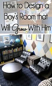 Decorating With Style How To Decorate A Boy S Room That Will Grow With Him Big Boy Bedrooms Boys Room Decor Boy Room