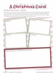 A Christmas Carol Setting Worksheet Education Com Christmas Worksheets Christmas Carol Education Com