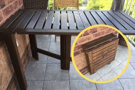 Folding Outdoor Table Applaro Switcheroo Ikea Hackers Outdoor Folding Table Small Outdoor Table Ikea Outdoor Table
