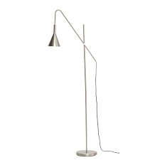 Hubsch Stehleuchte Metall Silber Living And Co