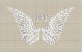 This is a somewhat loosely woven fabric meant for cross stitch with prominent threads. Adorable Angel Crafts The Whole Family Will Enjoy