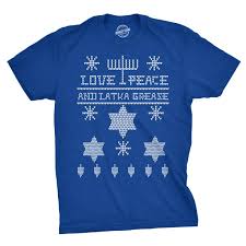 28 ugly hanukkah sweaters, because we should all be matzo ballers. Crazy Dog T Shirts Ugly Hanukkah Sweater T Shirt Funny Ugly Sweater Jewish Holiday Tee Blue Xl Graphic Tees Walmart Com Walmart Com