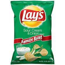 Lays Chips In 2021 Potato Chips Sour Cream And Onion Lays Chips