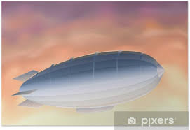 Nahrávejte, sdílejte a stahujte zdarma. Plakat Blimp Vzducholod Pixers Zijeme Pro Zmenu