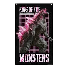 Monsterverse Godzilla x Kong: The New Empire King of The Monsters Flag