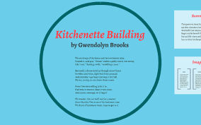 Using metaphors to explain something to a child helps them by giving them a more visual picture. Kitchenette Building By Michaela Mccool