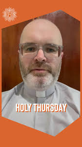 It’s Holy Thursday! Here’s a little insight into what today is all about!  Have a blessed day✝️, #jesuits #irishjesuit #jesuitinternational #faith  #ireland #catholic #easter #prayer #holyweek #lent ...
