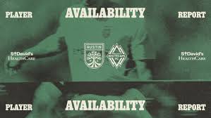 Player Availability Report: Austin FC vs. Vancouver Whitecaps | May 17, 2025