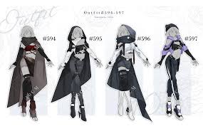 See more ideas about anime outfits, fantasy clothing, art clothes. Auction Outfit 594 597 Close By Popza10cm On Deviantart Anime Outfits Fantasy Clothing Fashion Design Drawings
