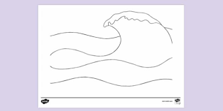 In the format tab, change the style to simple frame, white. Free Wave Colouring Sheet Colouring Colouring Sheets