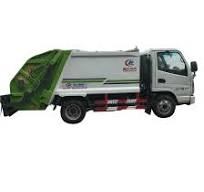 China Low Price 4ton 5ton 5cbm 6cbm Waste Refuse Vehicle Rear Loader  Garbage Truck