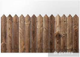 The fence of today's home may serve a more comely purpose, but the wooden model is still enjoying a perpetual. Poster Wooden Fence Pixers Wir Leben Um Zu Verandern