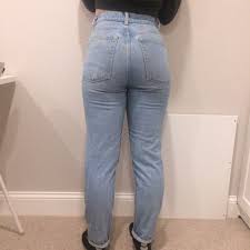 Classic American Apparel Mom Jeans Size 27 But Depop