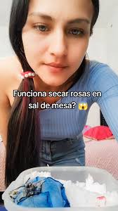 Secar Rosas Con Sal De Mesa