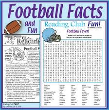 Football Facts Fun History Teams Terms Set Distance Learning Sale In 2020 Football Fever Compound Words Football