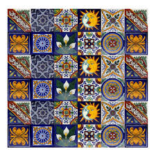 See more ideas about mexican decor, talavera tiles, talavera pottery. Mexican Tiles Backsplash Pablo 10 5x10 5 Cm Pack Of 30 Handmade Tiles 0 3m Talavera Bathroom And Kitchen Splashbacks Tiles Spanish Moroccan Azulejo Designs Buy Online In Guernsey At Guernsey Desertcart Com Productid 110759056