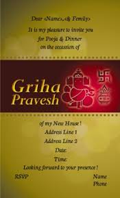 Are you planning to celebrate this special moment of your life? Griha Pravesh Invitations Printvenue Personalize Invitations At Rs 168 For 20 Qty