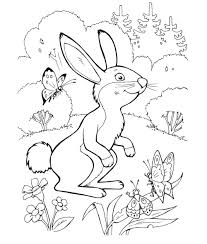 If you're looking for a valentine's day specific coloring page, look no further than this free happy valentine's day in bubble letters printable! Coloring Pages Rabbit 100 Images Bunny And Hares For Children Free