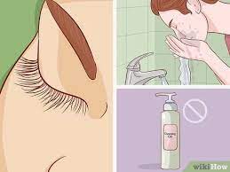 How to take a shower with eyelash extensions. Easy Ways To Shower With Eyelash Extensions 9 Steps