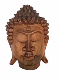Note the detail and the two tone colouration. Hand Carved Buddha Statues