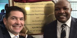 US Ambassador Exposes Kenyan Governor After Unveiling Expensive Equipment  [VIDEO]