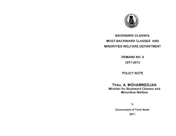 Creamy layer is a term used in indian politics to refer to some members of a backward class who are highly advanced socially as well as economically and educationally. Bc Mbc And Minorities Welfare