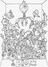 Download Doodle Invasion Zifflin S Coloring Book Doodle Fusion Zifflin S Coloring Book Volume 2 Png 2289x3150px Coloring Book