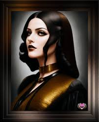 Portrait of The Hon. Mrs Harold Ritchie by John Collier Remastered Xzendor7  Classical Fine Art Old Masters Reproductions by xzendor7 Wall Art