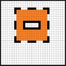 Super Mario Item Block Coin Bank Sprites Kit Perler Bead Project Pixel Art Shop Perler Beads Perler Perler Bead Templates