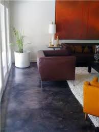 Concrete Floors Marbled Mix Of Black Gray Dark Walnut Concrete Floors Concrete Stained Floors Painted Concrete Floors