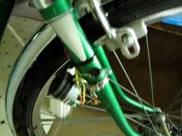bike light generator from stepper motor