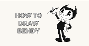 How to draw boris from bendy and the ink machine. How To Draw Bendy Really Easy Drawing Tutorial