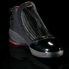 Black And Red Patent Leather Jordans Air Jordan 19 Xix Original Og Black Chrome Varsity Red Kicksonfire Com Air Jordans Patent Leather Jordans Sports Shoes Basketball