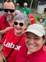 Pre-polling support for female candidates at Mullumbimby Civic Hall