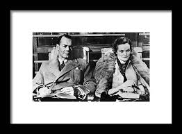 Newlyweds James H.r. Cromwell And Doris Framed Print