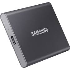 SAMSUNG T7 Portable SSD 500GB - Up to 1050MB/s - USB 3.2 External Solid  State Drive, Gray (MU-PC500T/AM) : Electronics